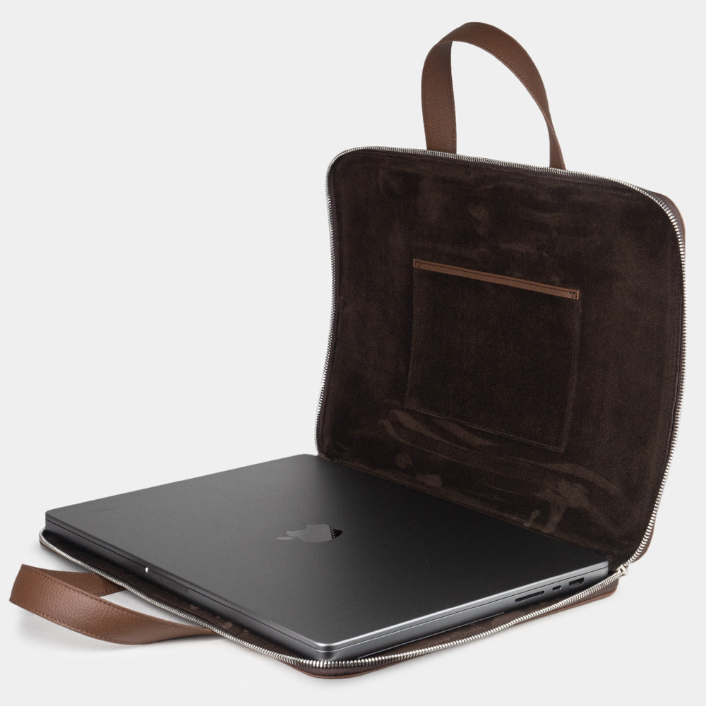 bag notebook bag 17'' brown