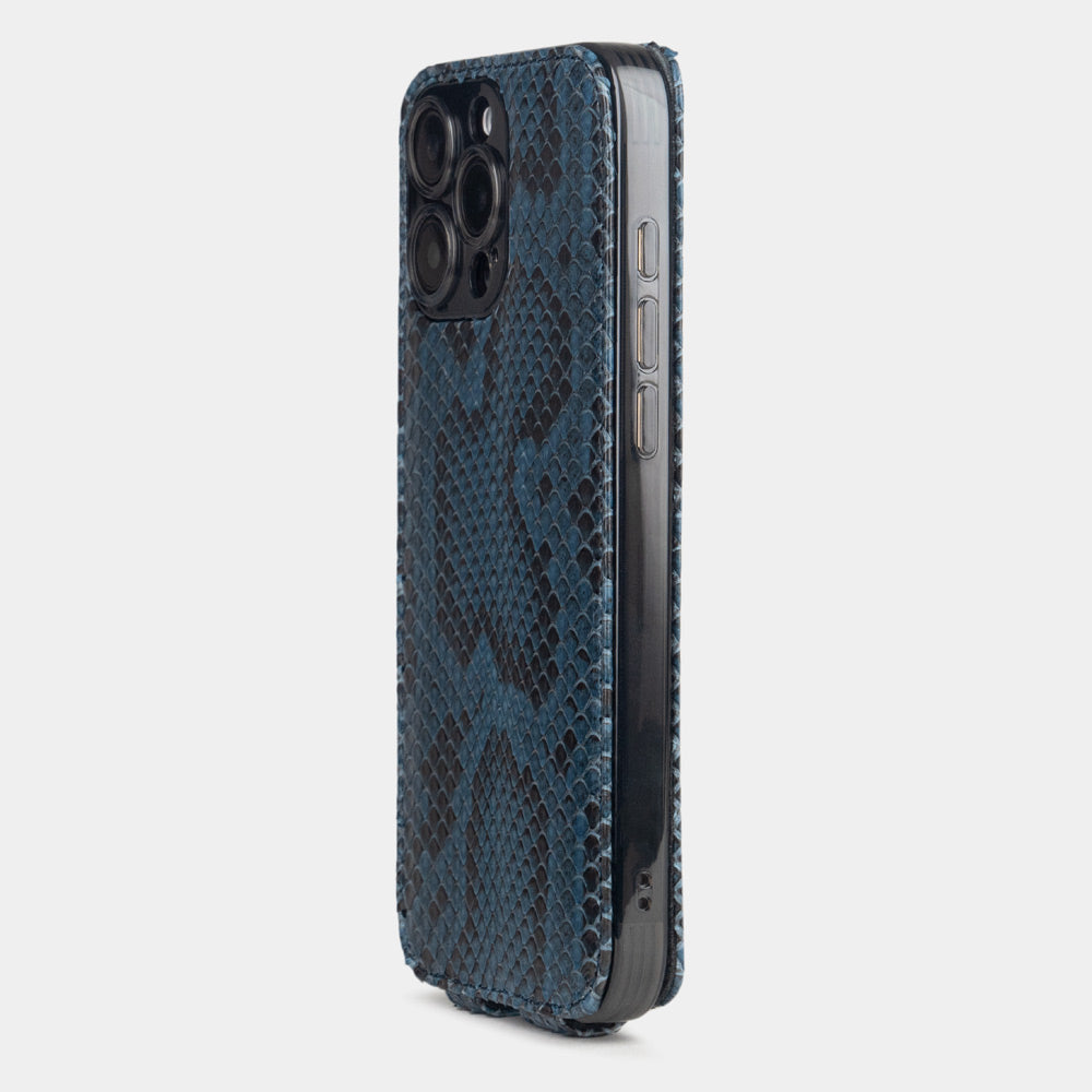 iPhone 16 pro case python blue