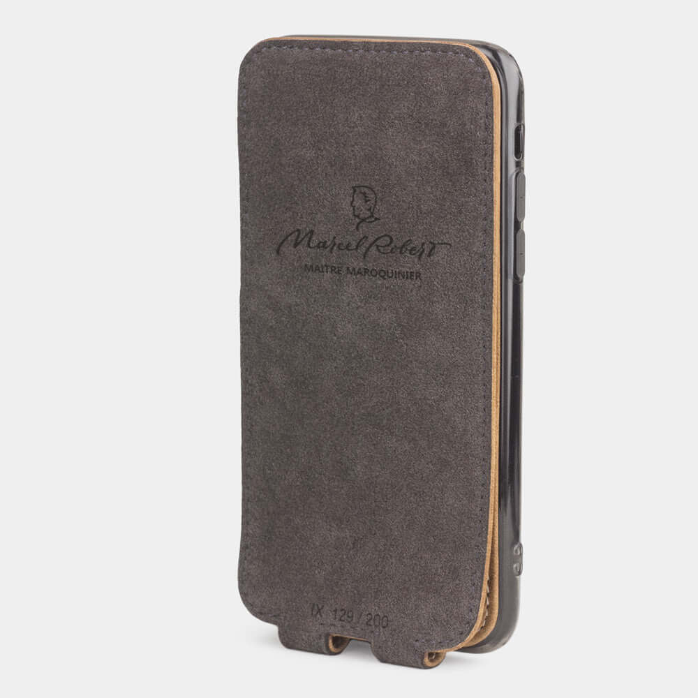 Vintage Leather Case iPhone X/XS Brown | Marcel Robert - 4