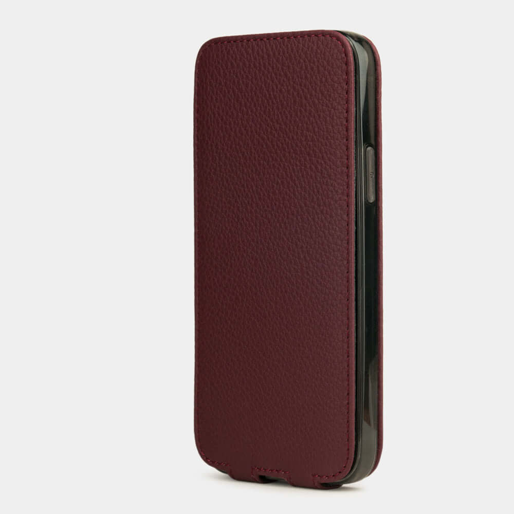Premium Leather Case iPhone 12 mini Bordeaux | Marcel Robert - 2