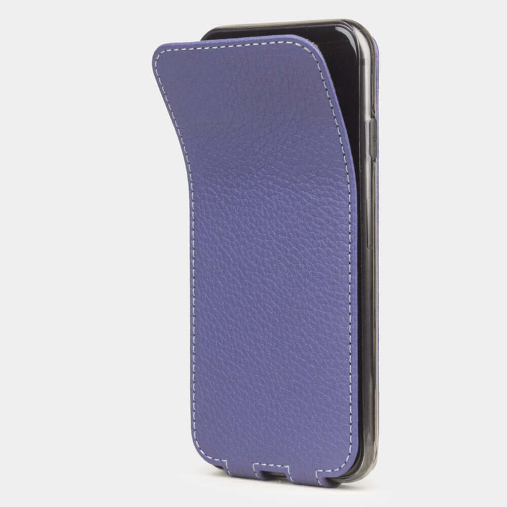 Leather Case iPhone SE 2020 Purple | Marcel Robert - 1