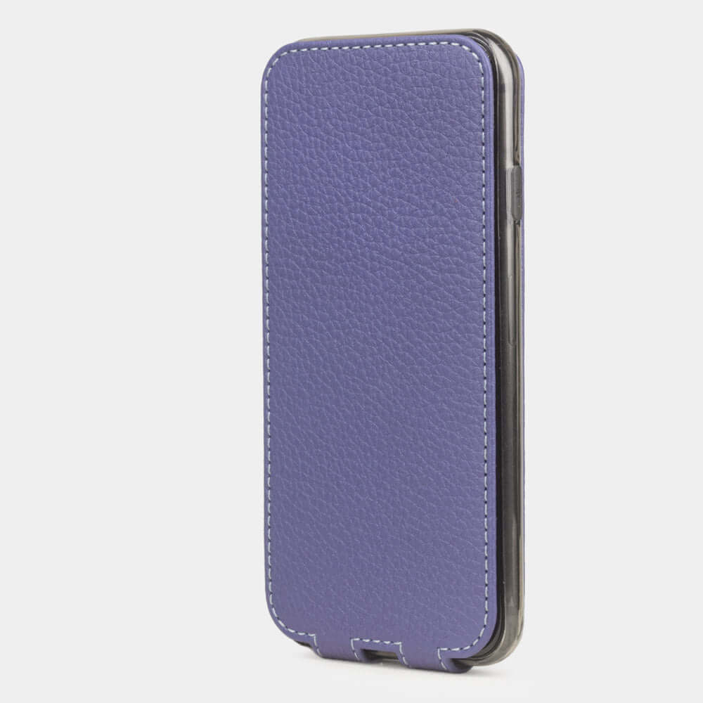 Leather Case iPhone SE 2020 Purple | Marcel Robert - 2
