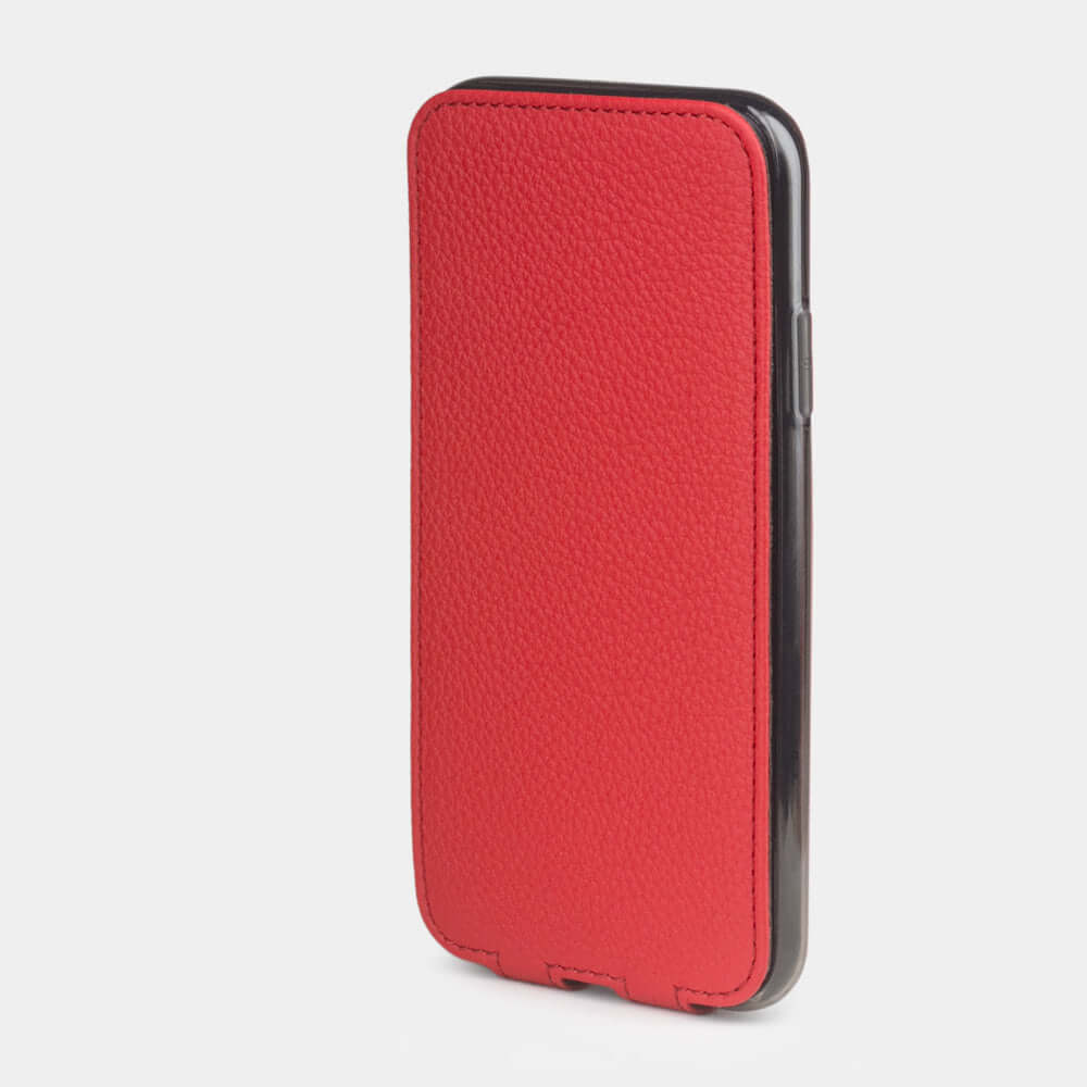 Leather Case iPhone XR Leather Red | Marcel Robert - 3