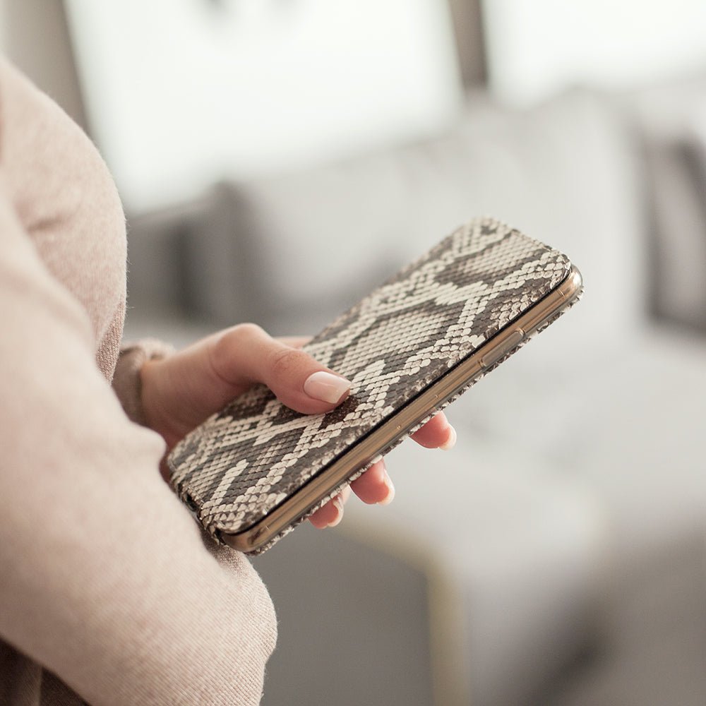 Premium Case iPhone XS Max Natural Python | Marcel Robert - 5