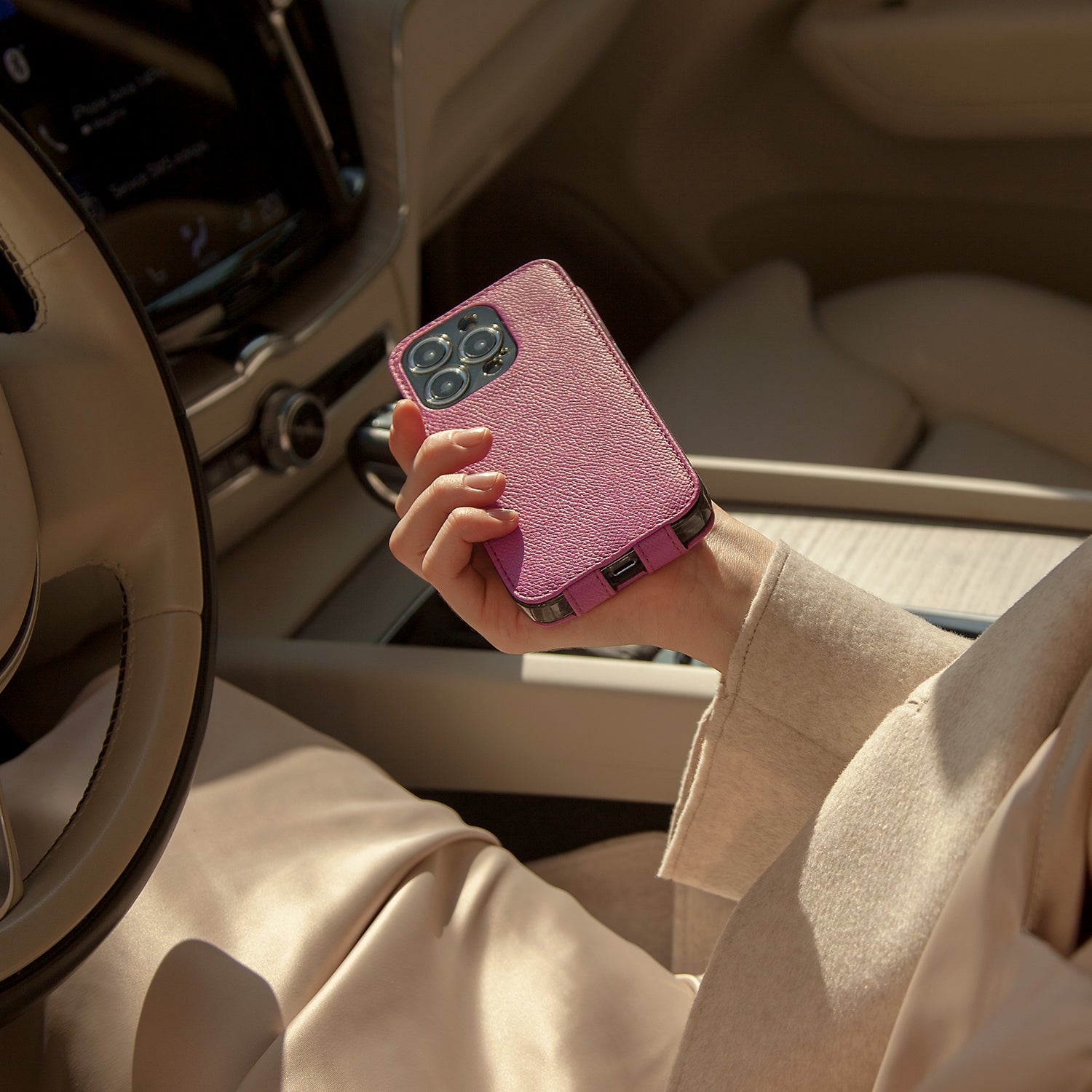 cover iPhone 16 rosa