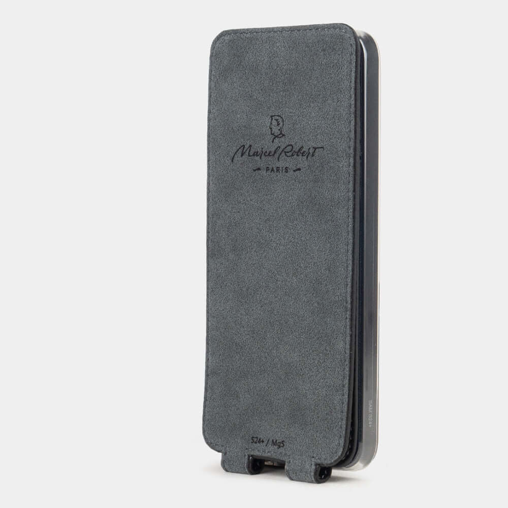 Leather Flip Case S24 Plus in Black | Marcel Robert - 3
