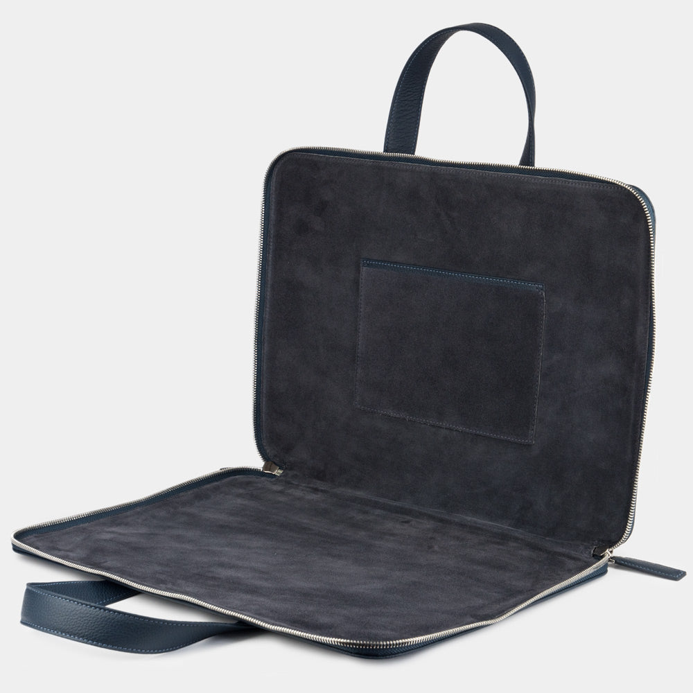 bag notebook bag 17'' blue