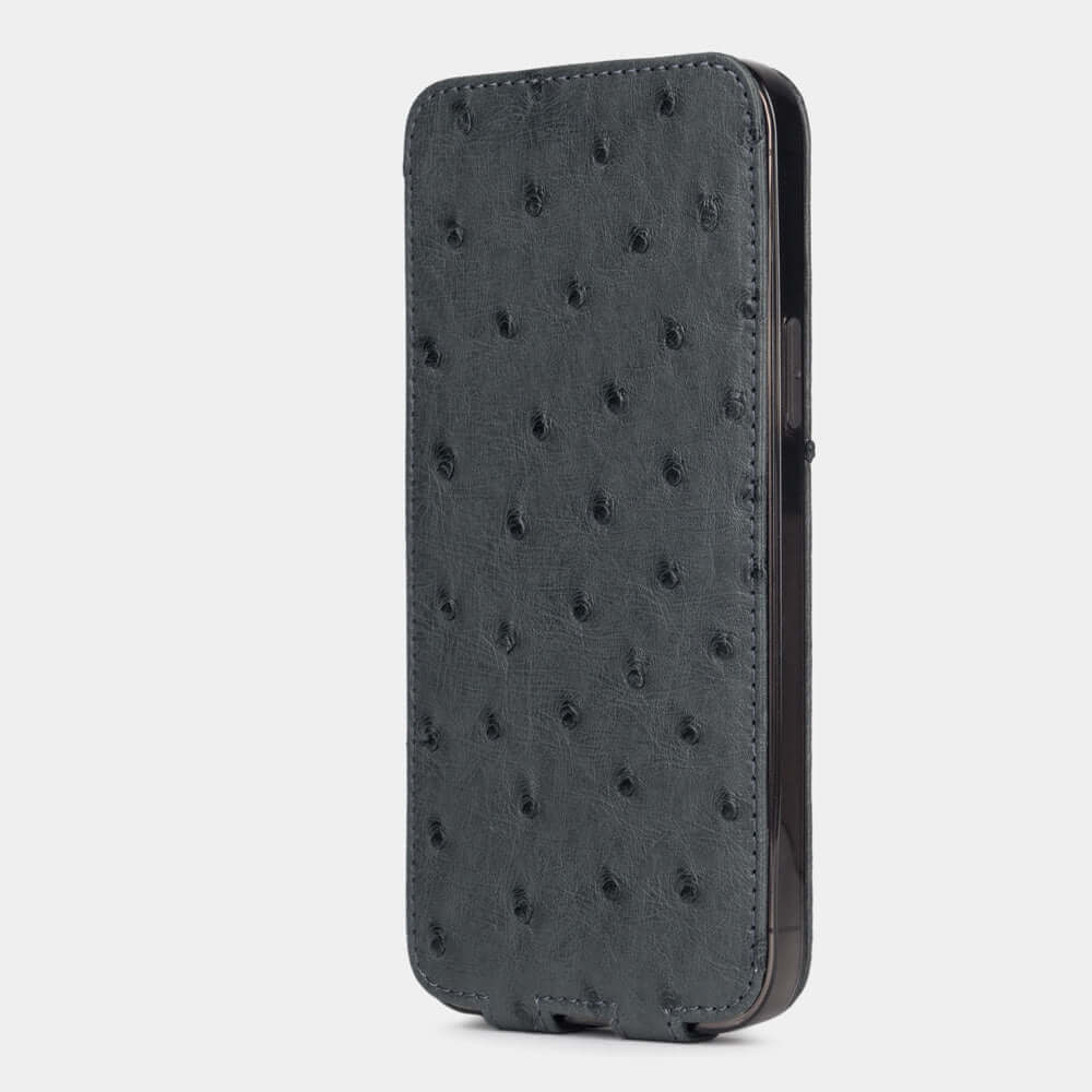 case iPhone 13 Pro Max ostrich grey | Marcel Robert