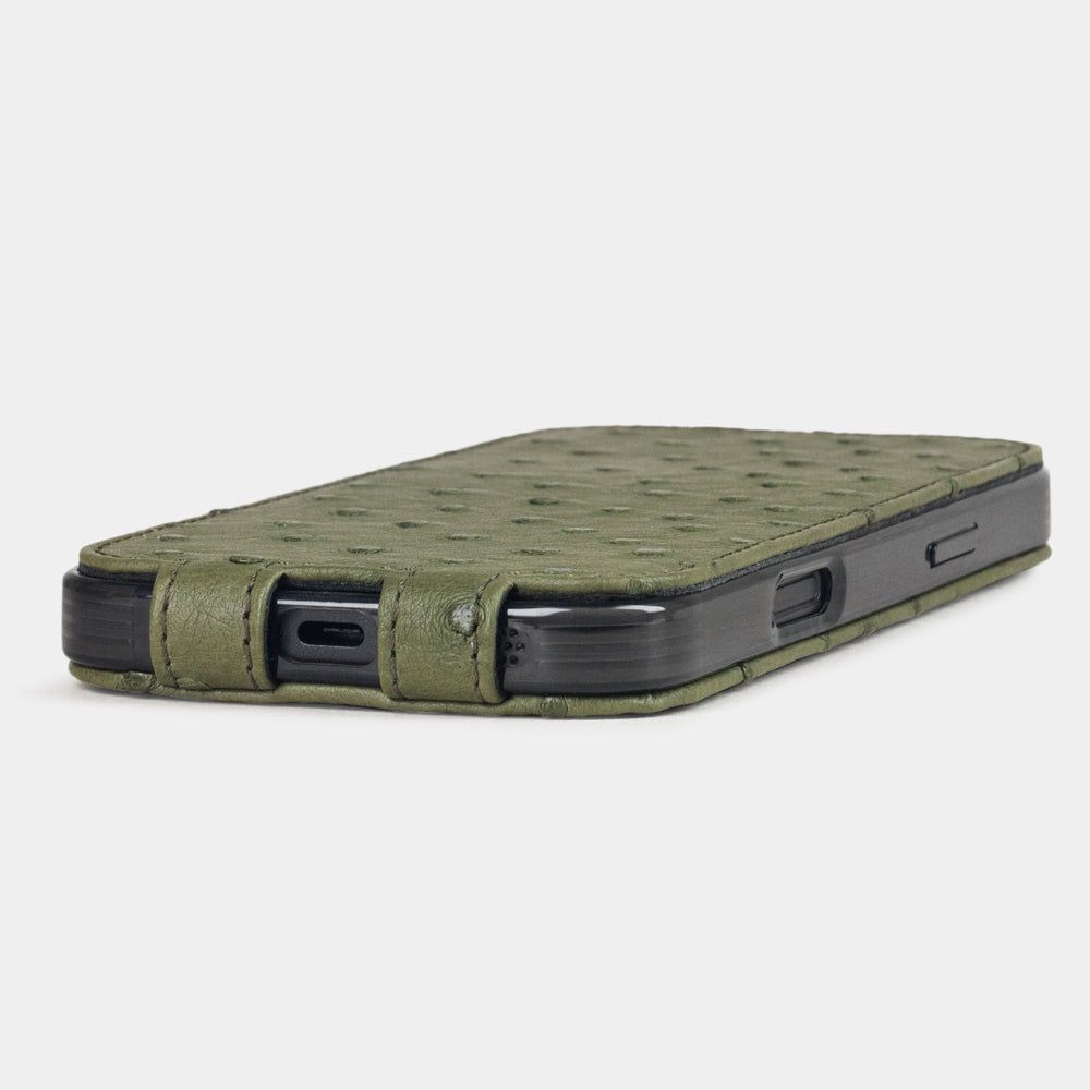 iPhone 17 Pro Max case ostrich green