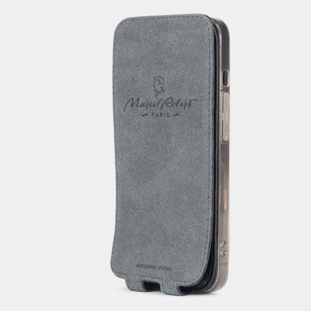 case iPhone 13 Pro alligator black | Marcel Robert