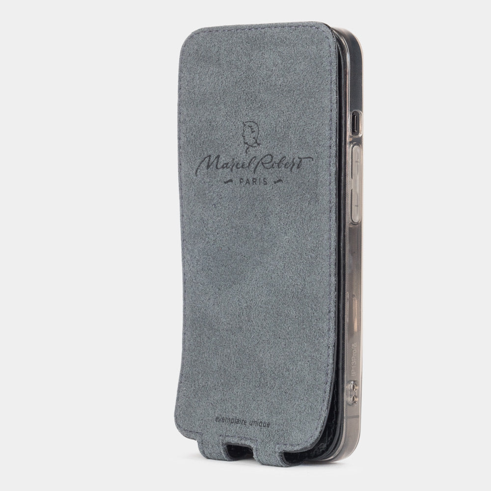 custodia iPhone 13 Pro coccodrillo nero