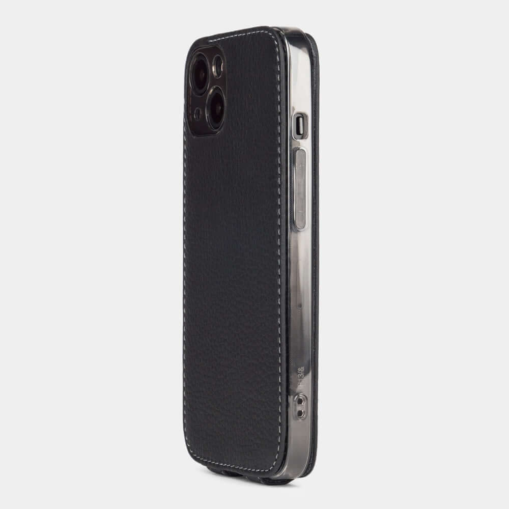 Elegant Leather Case iPhone 13 mini Black | Marcel Robert - 8