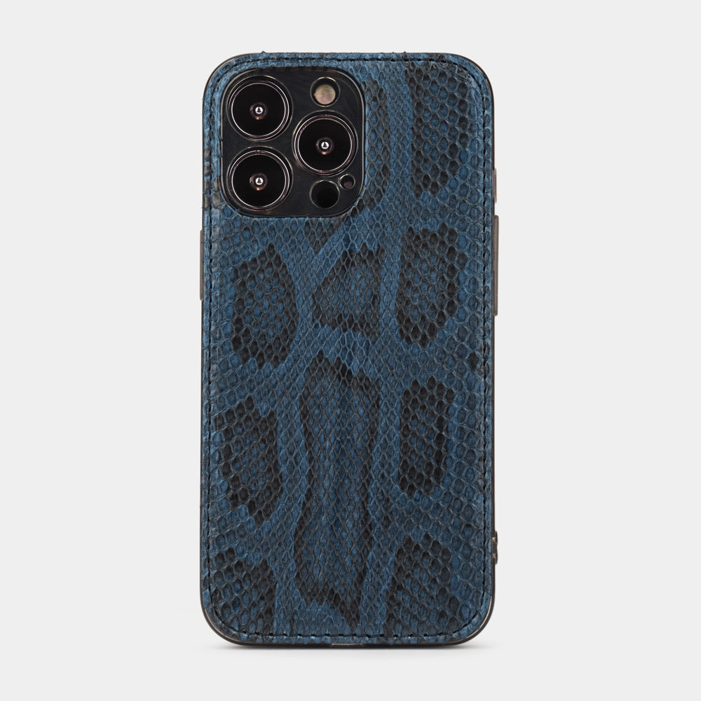 iPhone 15 Pro Max cover case python blue