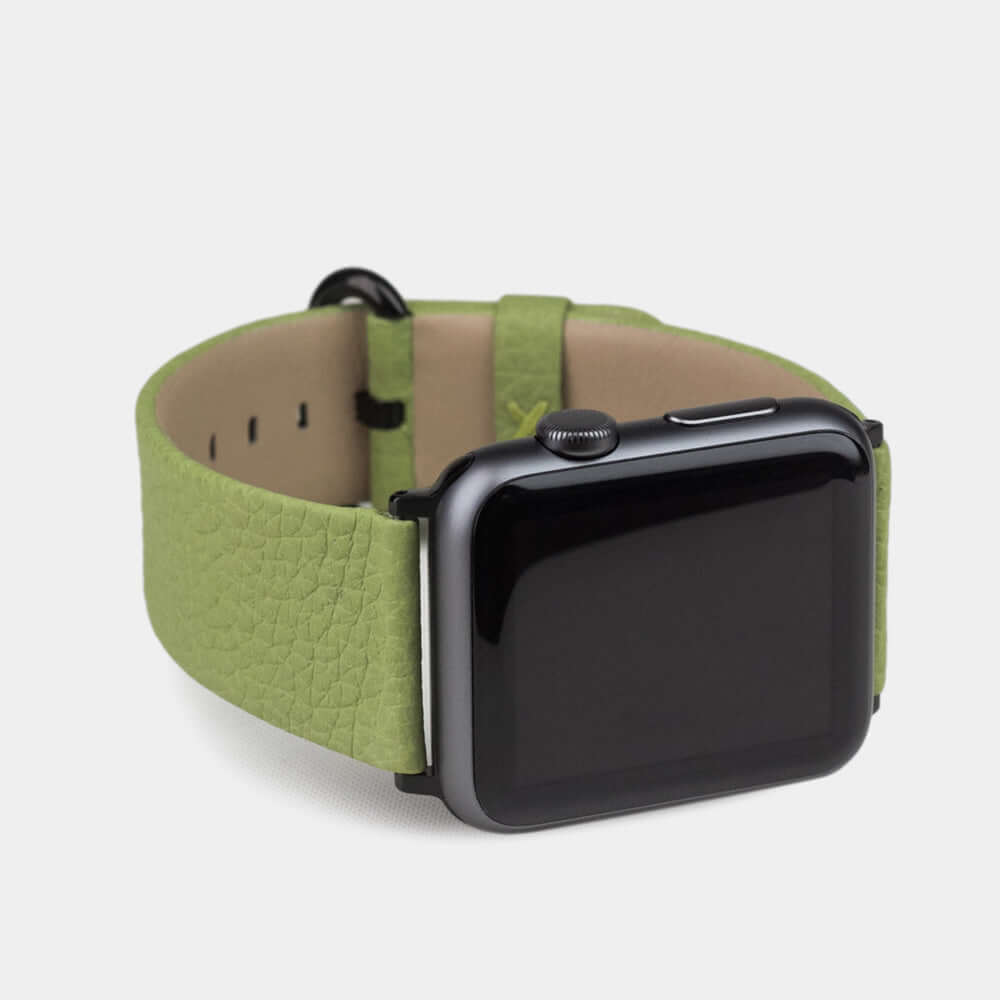 strap apple watch 45 / 46mm olive | Marcel Robert