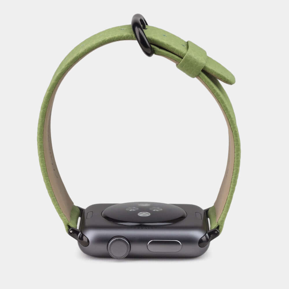 strap apple watch 45 / 46mm olive | Marcel Robert