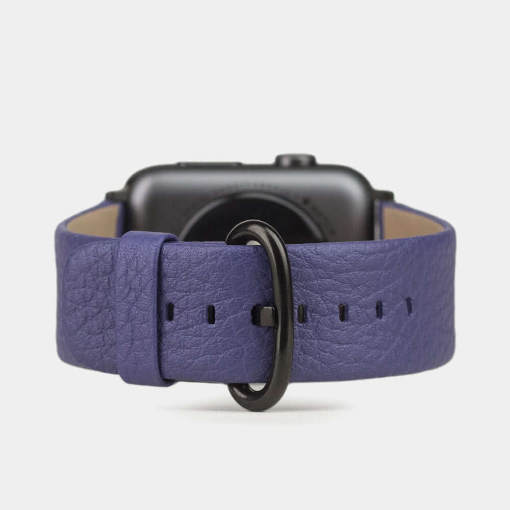Leather Strap Apple Watch 41/42mm Purple | Marcel Robert - 8