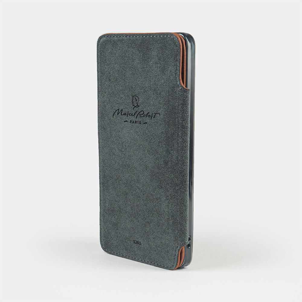 Coque portefeuille Samsung S26 Ultra cuir premium & MagSafe