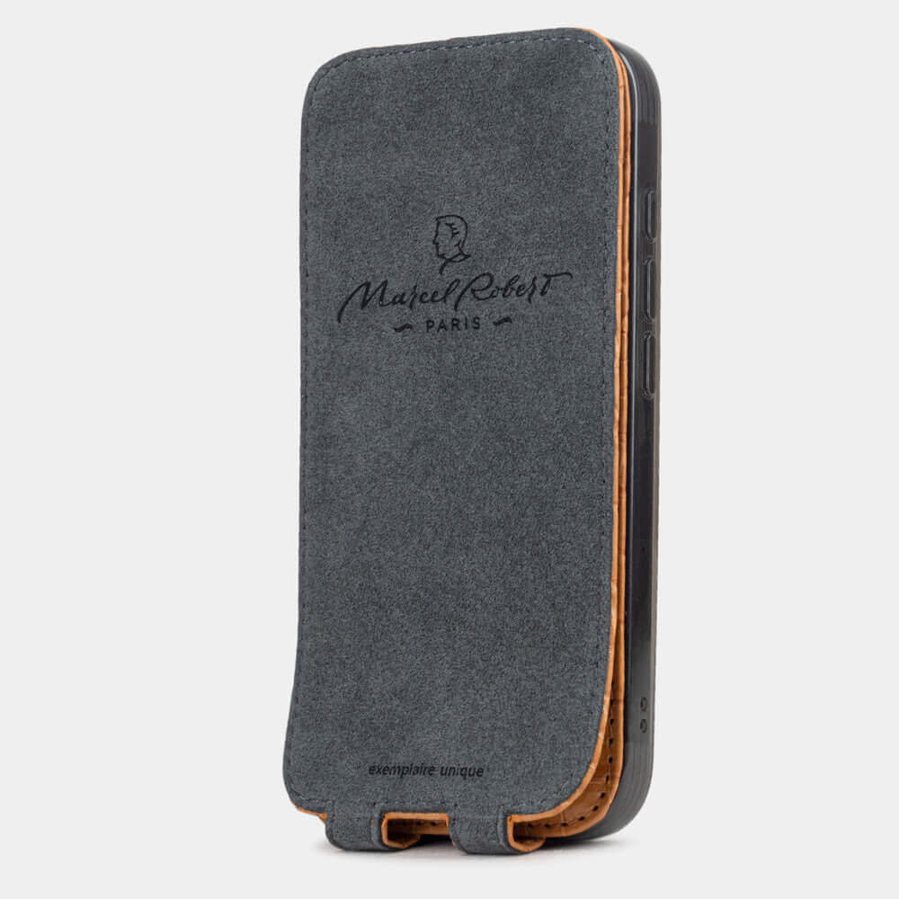 Alligator case iPhone 16 pro ocker