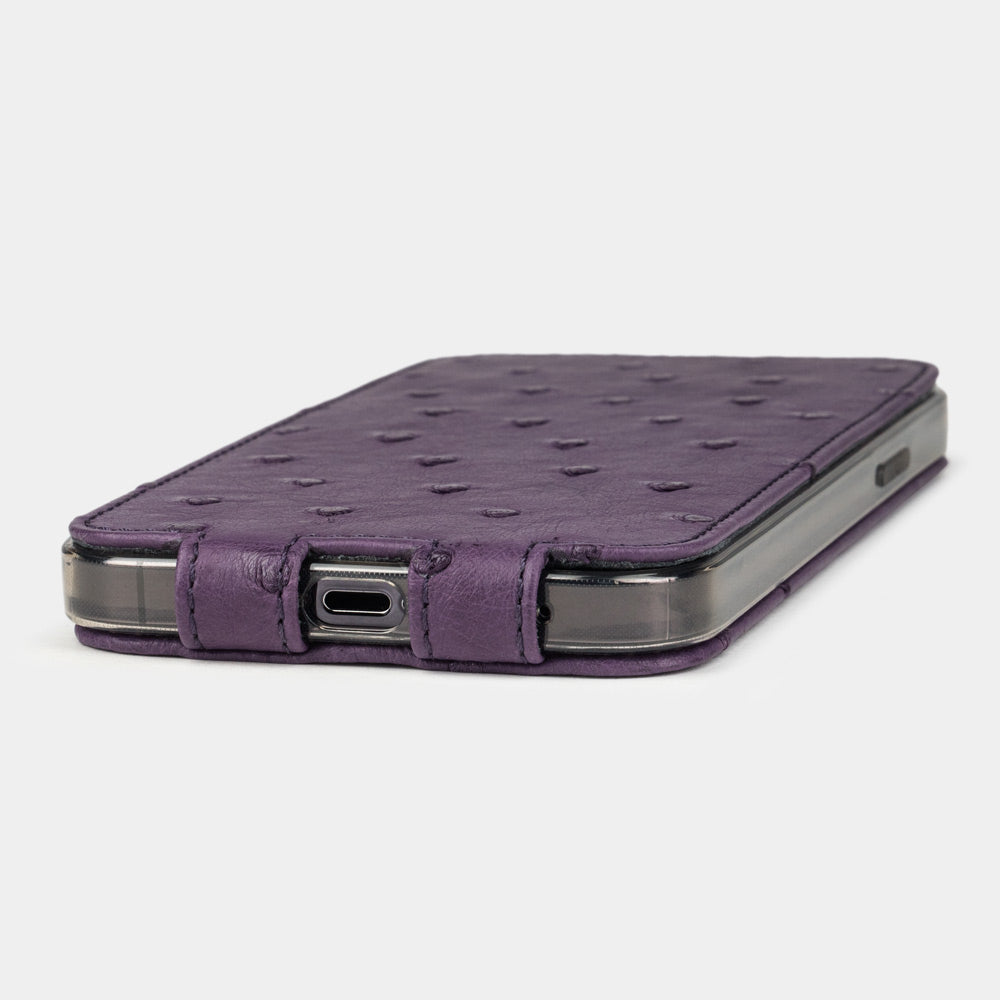 case iPhone 13 mini ostrich purple | Marcel Robert