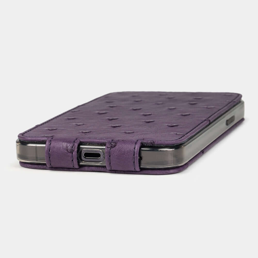 case iPhone 13 mini ostrich purple | Marcel Robert
