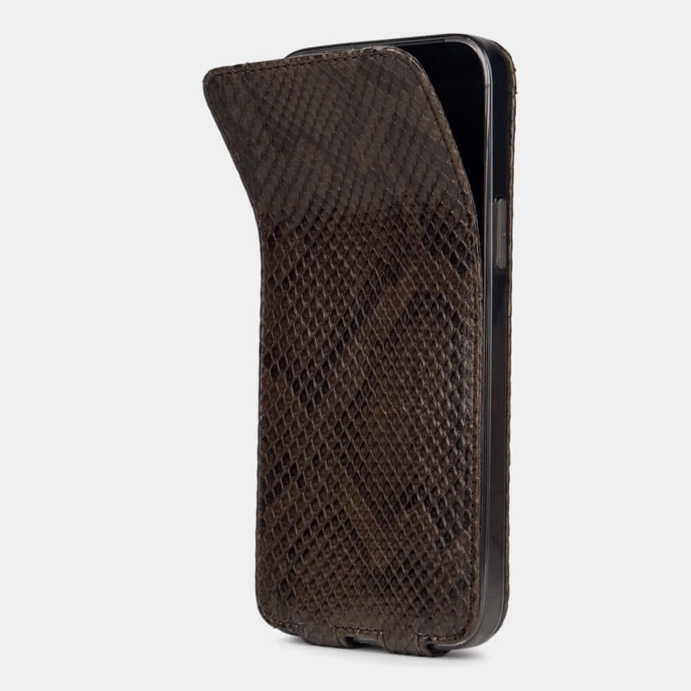 Premium Python Case iPhone 13 mini Brown | Marcel Robert - 2