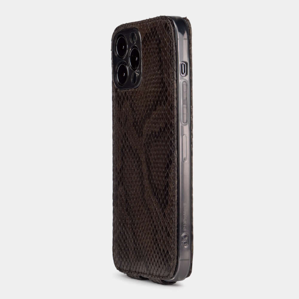 Premium Python Case iPhone 13 mini Brown | Marcel Robert - 8