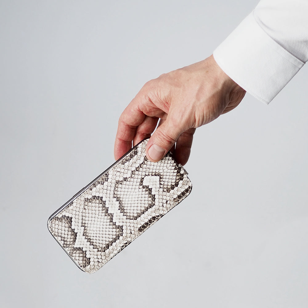 Natural Python Leather Case iPhone 13 Pro | Marcel Robert - 15