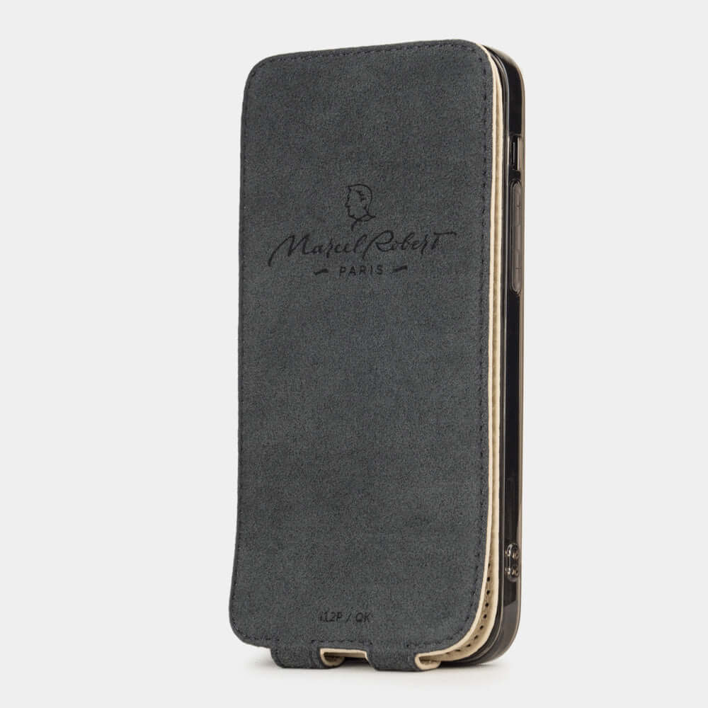 Premium Leather Case iPhone 12 Pro Max Cream | Marcel Robert - 7