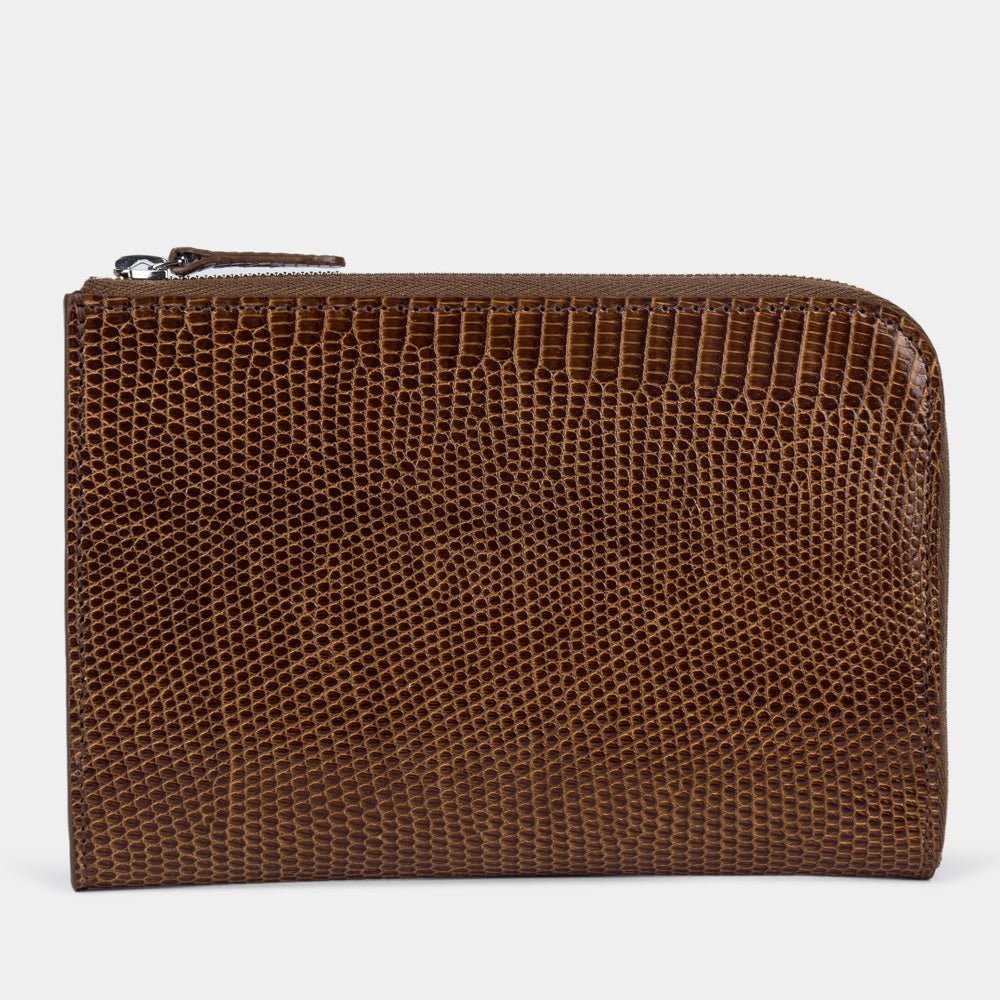 Exclusive Lizard Wallet Pont-Aven Brown | Marcel Robert - 0