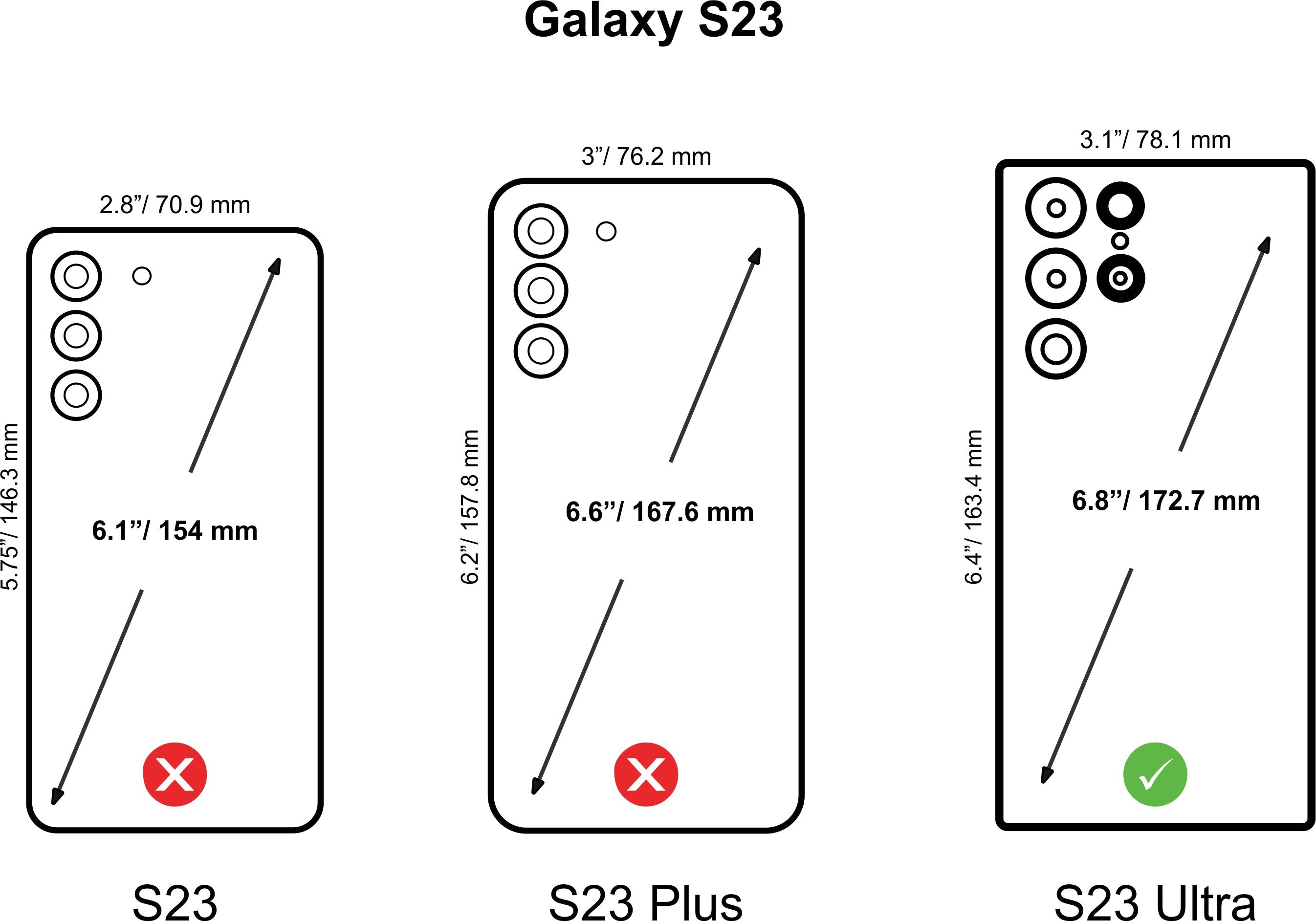 Folio case Galaxy S23 Ultra black