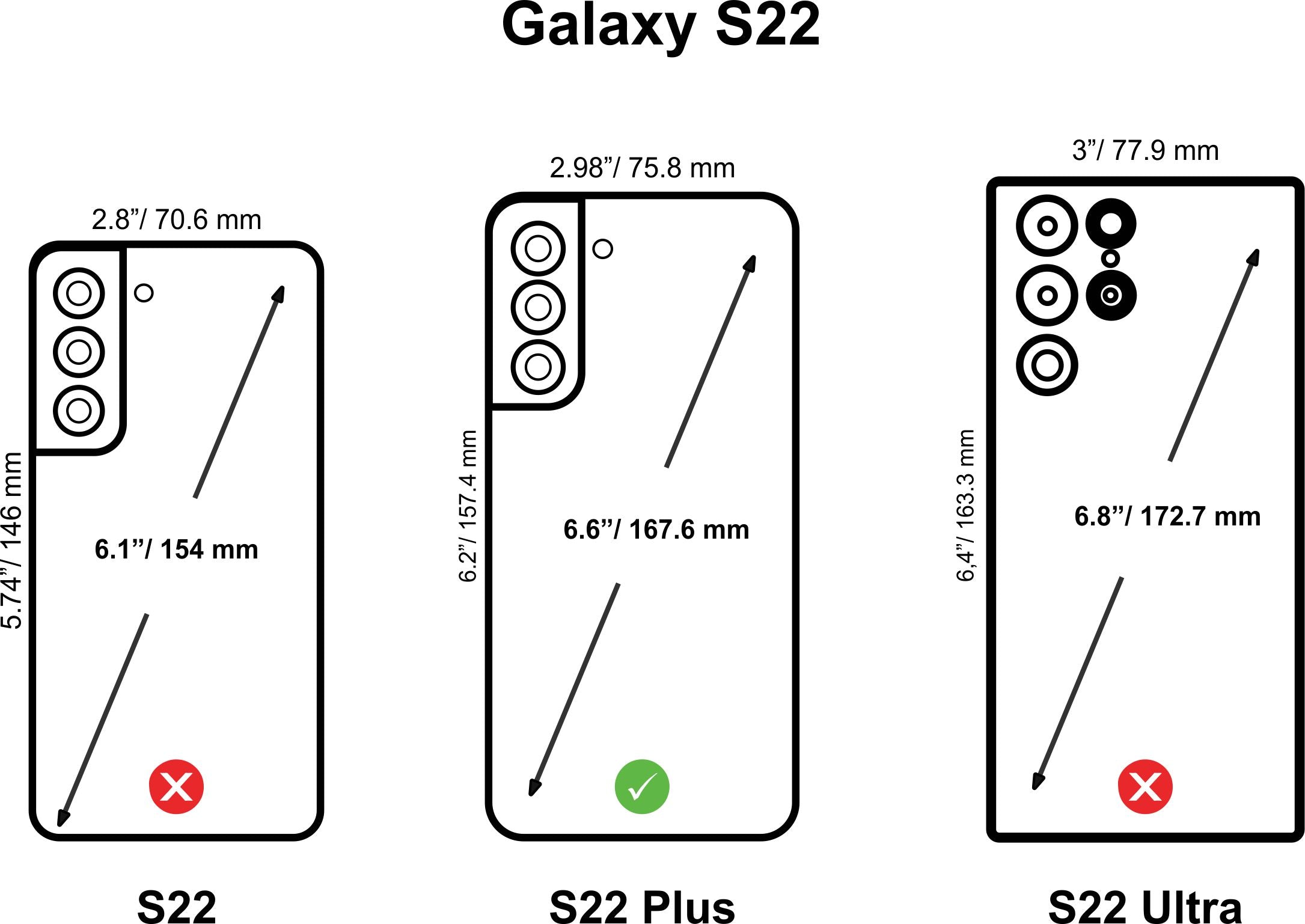 Real Leather Flip Case Galaxy S22 Plus Black | Marcel Robert - 5