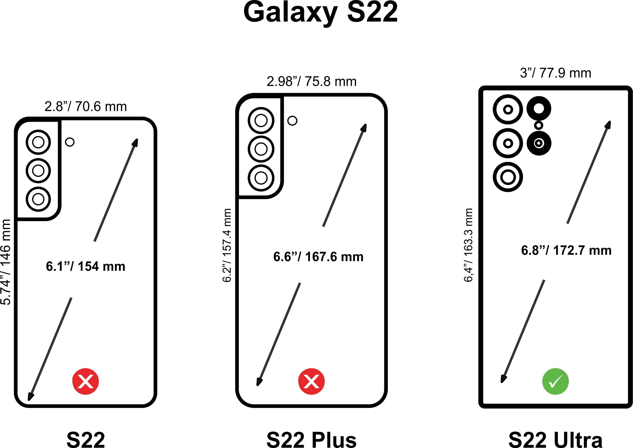 Flip case Galaxy S22 Ultra black