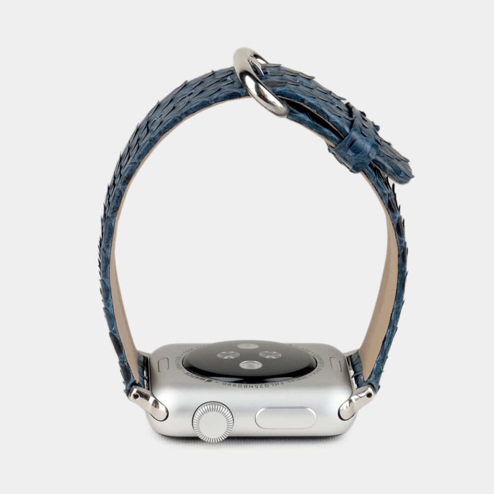 Python Strap Apple Watch 45/46mm Blue | Marcel Robert - 7