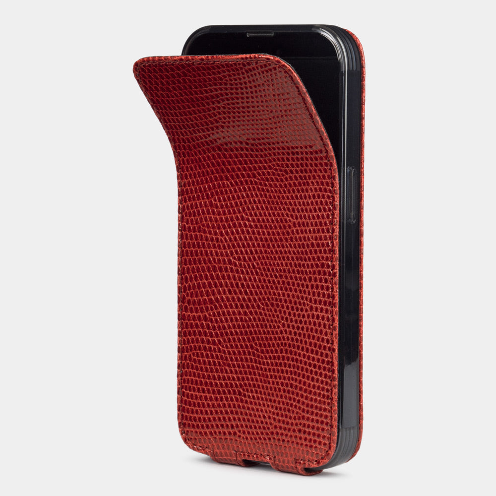 case iPhone 14 pro max lizard red