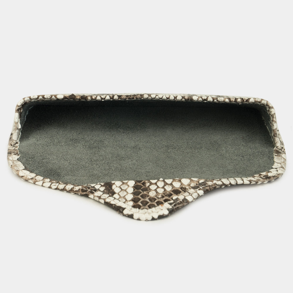 glasses case Casual python natural