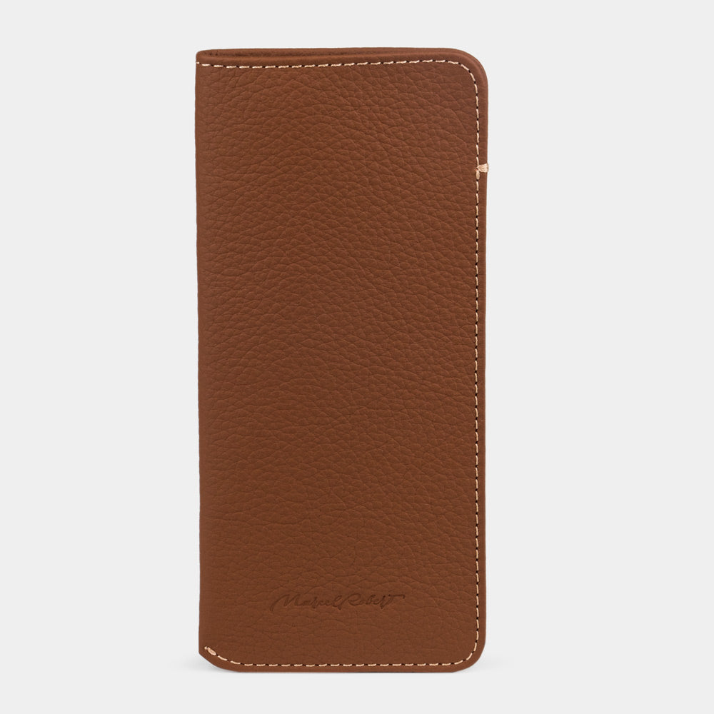 Pocket Case for your Glasses in Gold Leather | Marcel Robert - 1