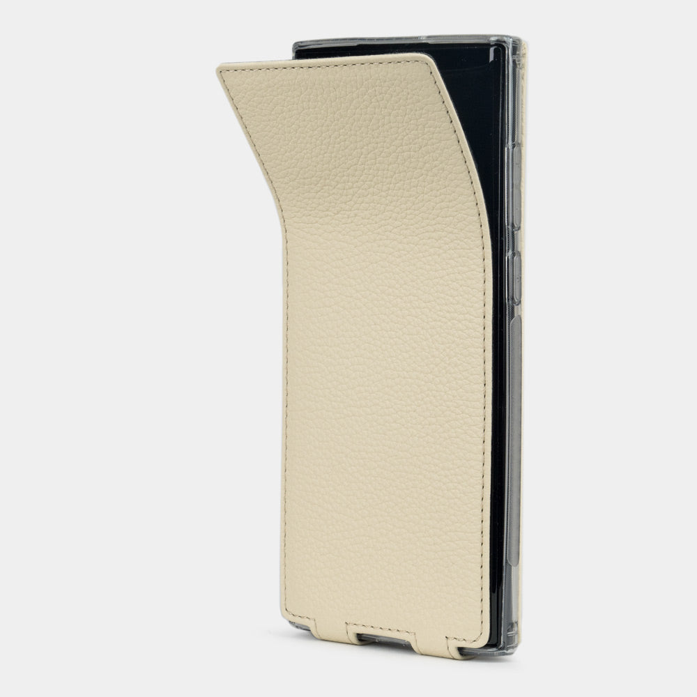 Flipcase Galaxy S22 Ultra crème