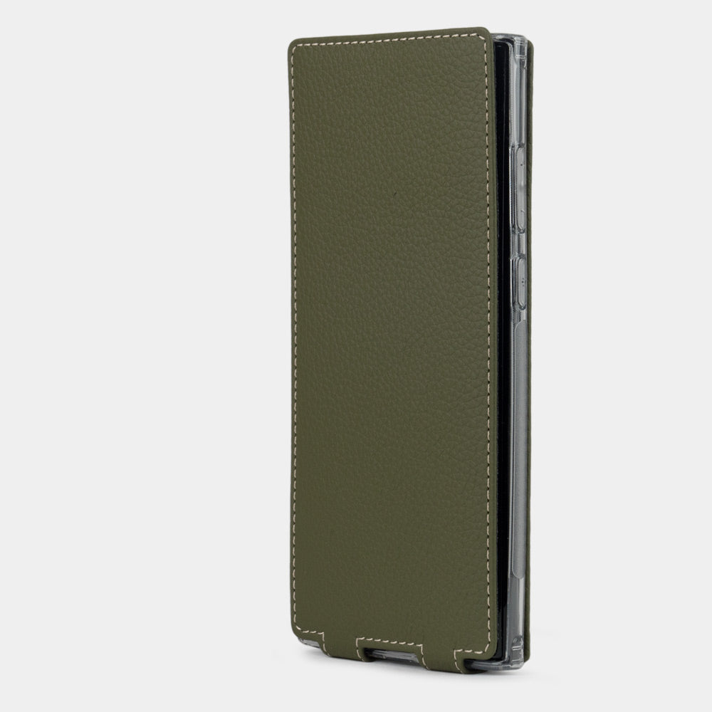 Flipcase Galaxy S22 Ultra groen