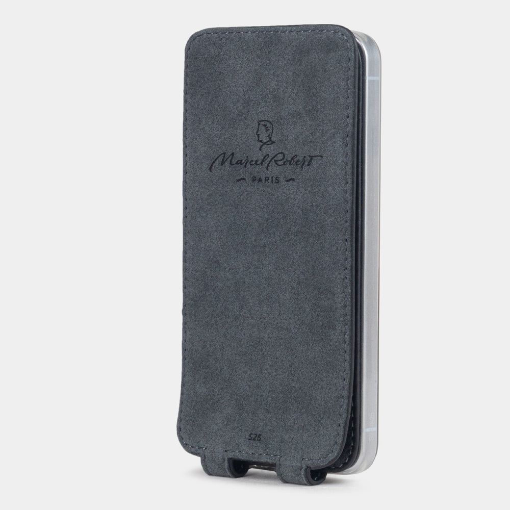 Samsung Galaxy S25 Funda de piel negra