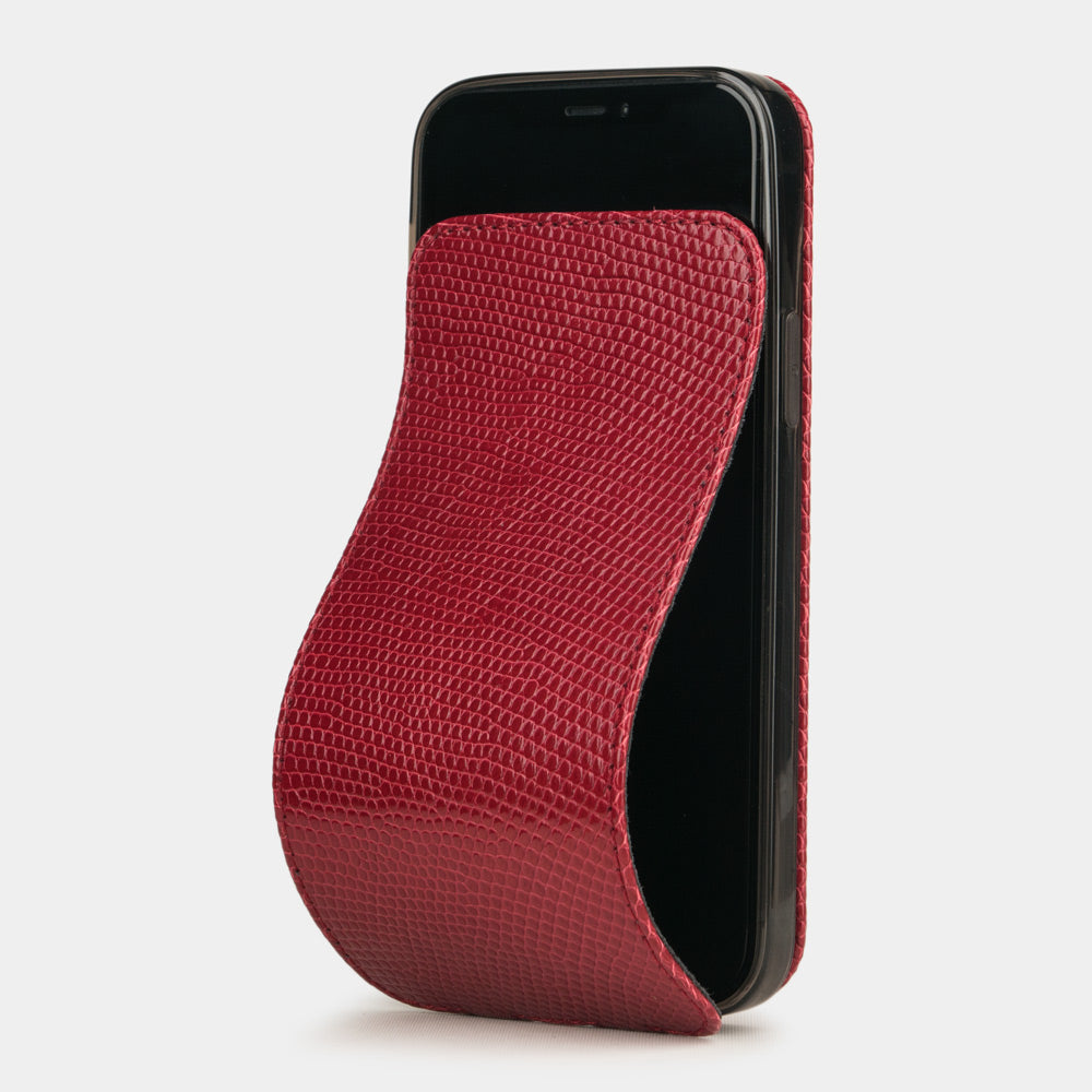 case iPhone 12 Mini lizard red