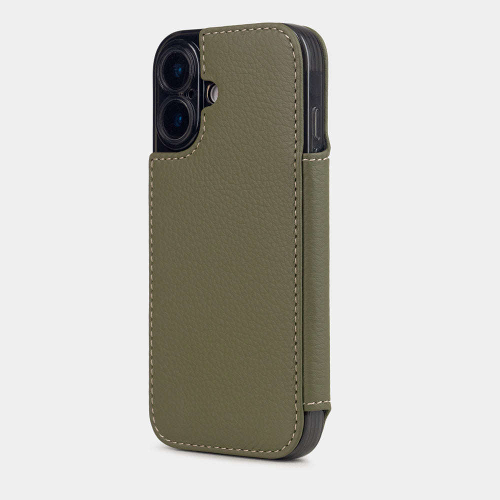 Folio case iPhone 17 green