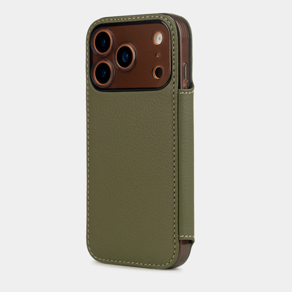 Folio case iPhone 17 Pro green