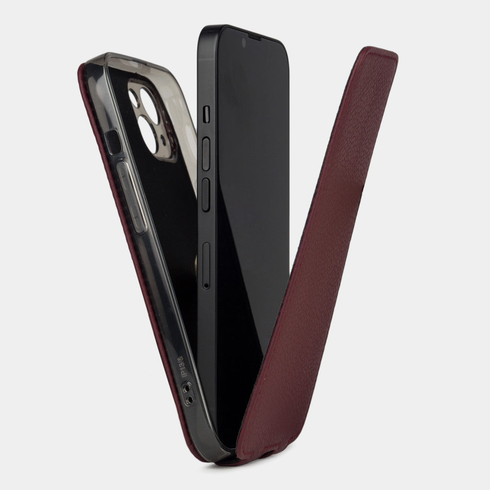 case iPhone 14 bordeaux