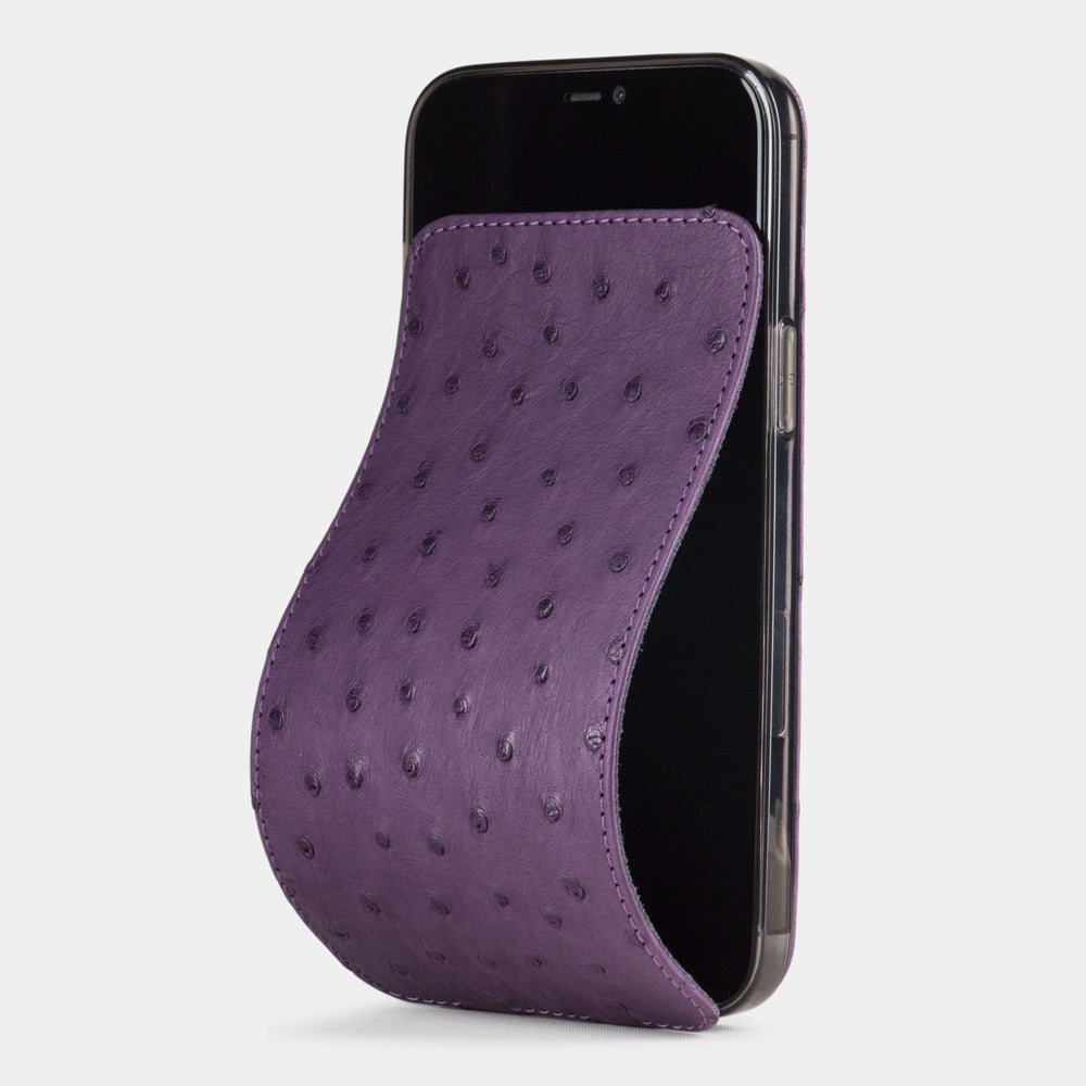 case iPhone 12 Pro Max ostrich purple | Marcel Robert