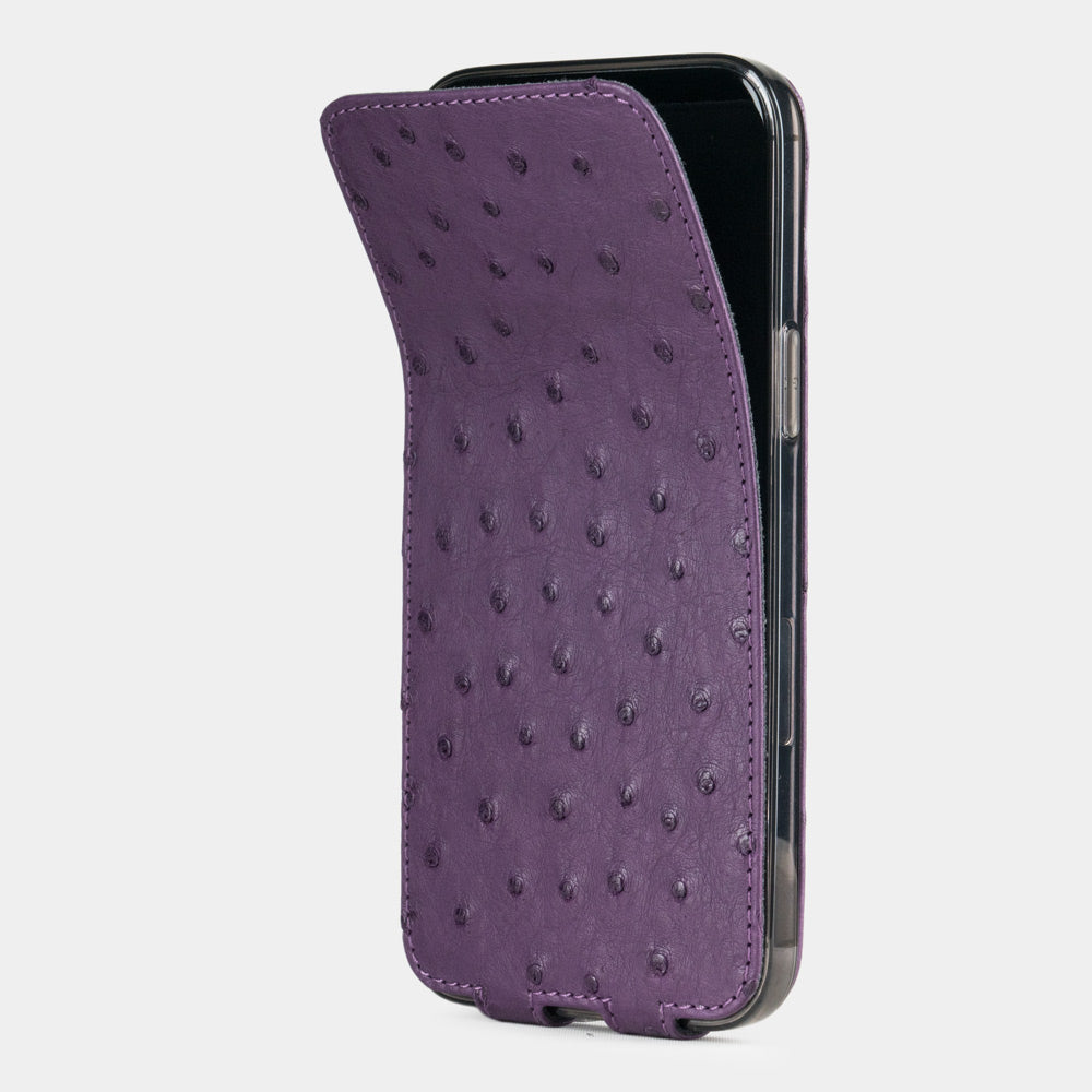 case iPhone 12 Pro Max ostrich purple | Marcel Robert