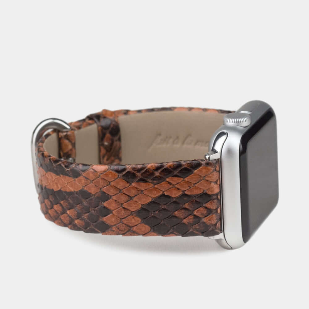 Python Strap Apple Watch 45/46mm Gold | Marcel Robert - 14
