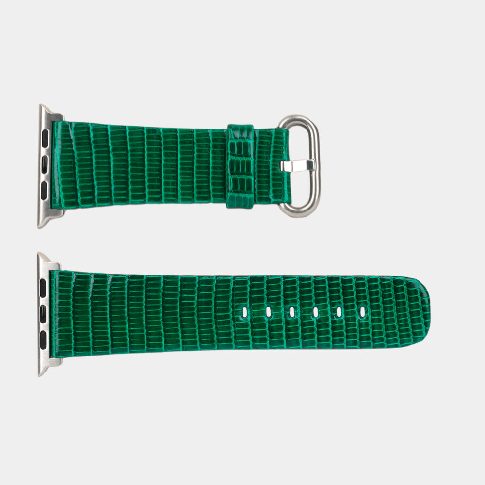 strap apple watch series 10 lizard green