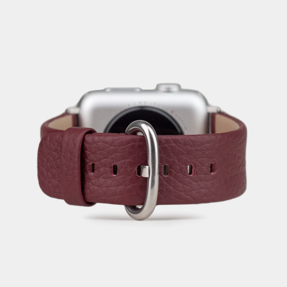 Armband Apple Watch 44 / 45mm bordeaux