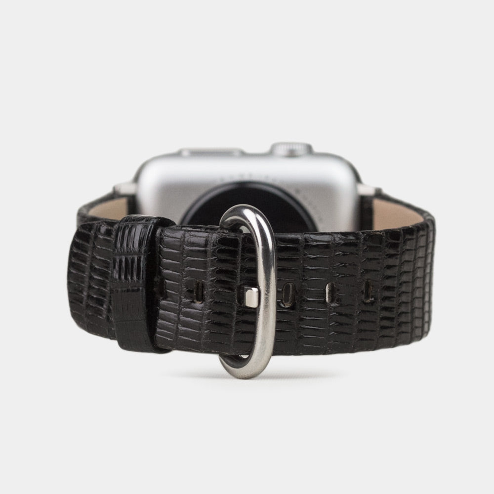 bracelet lézard Apple Watch 40 / 41mm noir