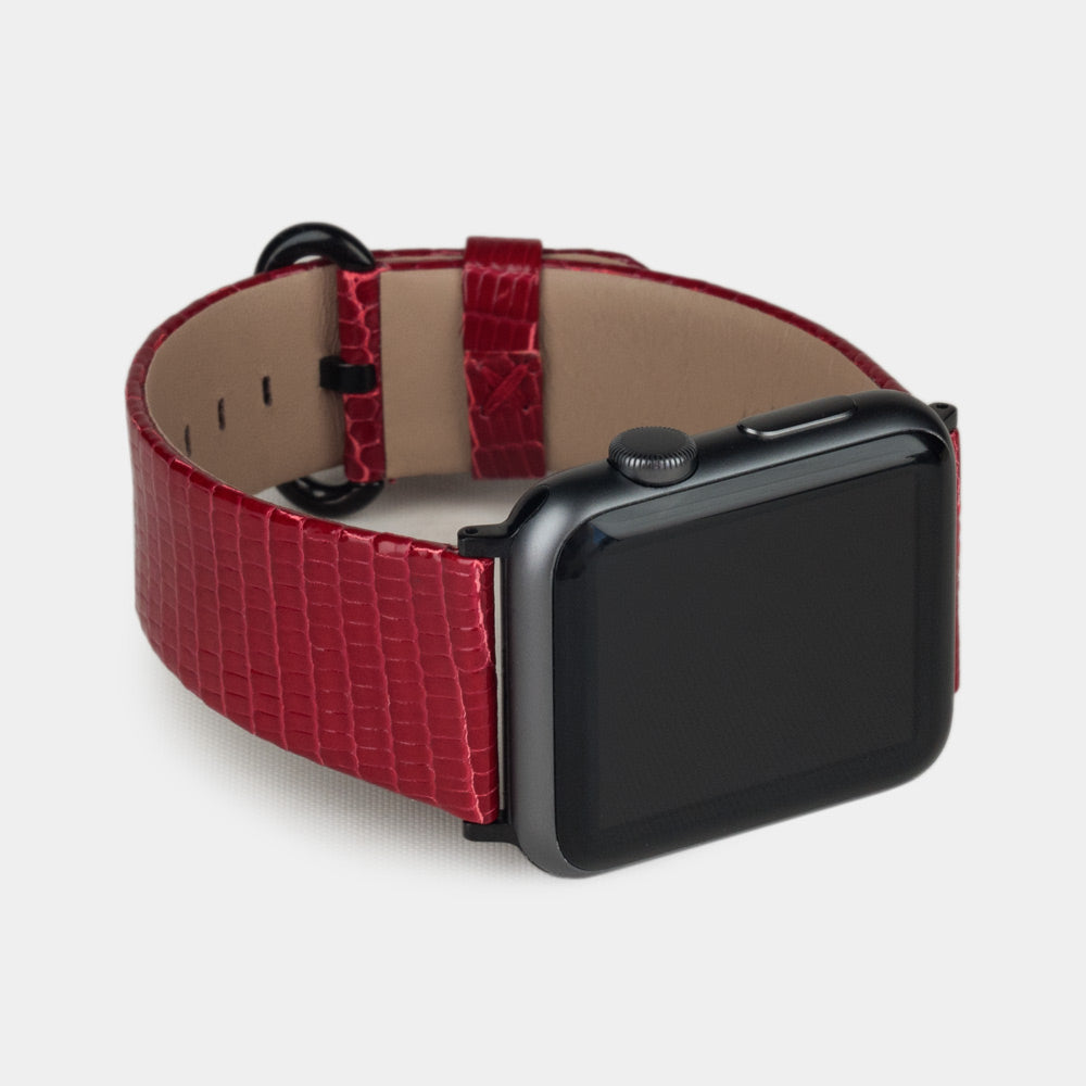 Armband Apple Watch 40/41 mm Eidechsenrot